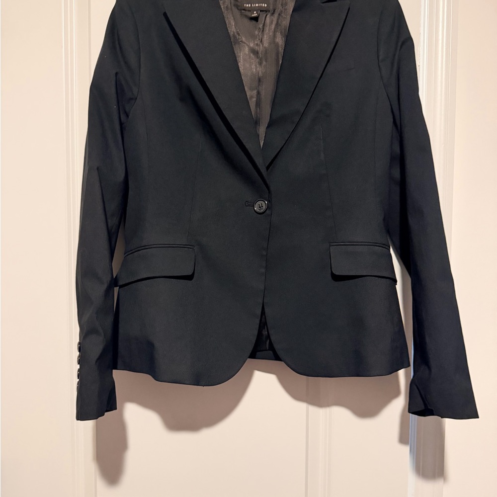 The Limited Black Women's Single-Button Tailored Blazer